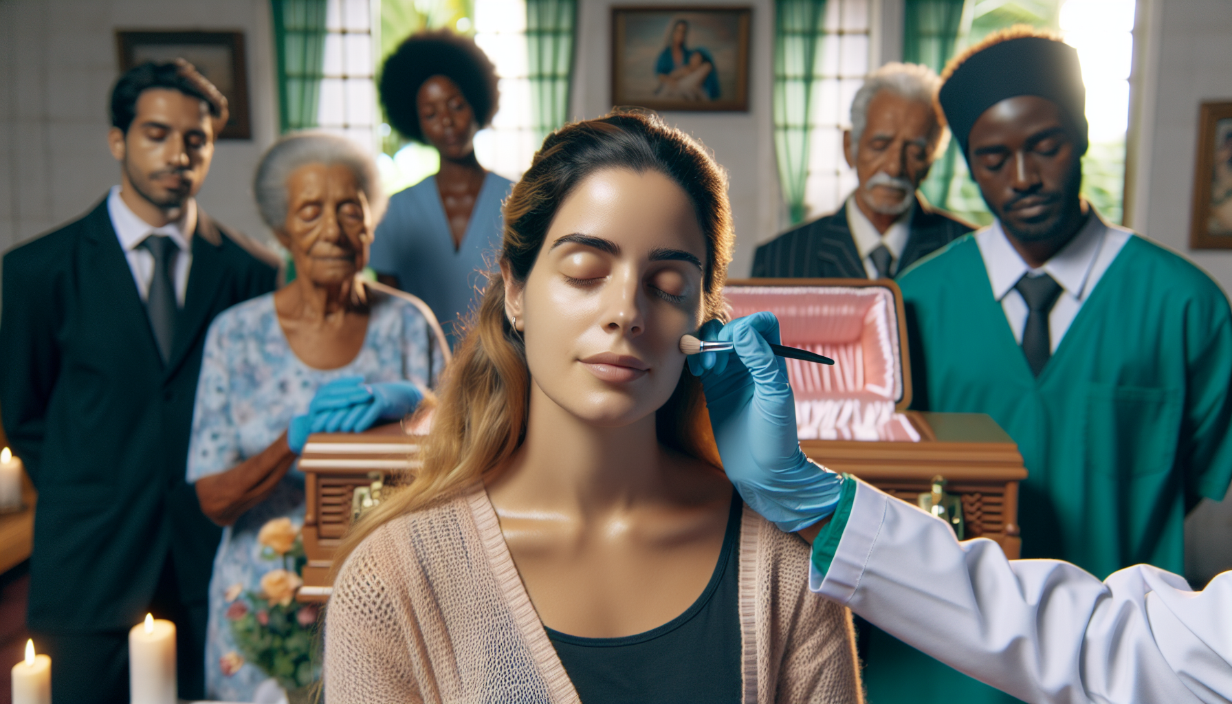 Necromaquiagem: técnicas, humanização e propósito